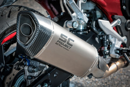 Honda CB750 Hornet (2025-2026) SC1-R titanium exhaust