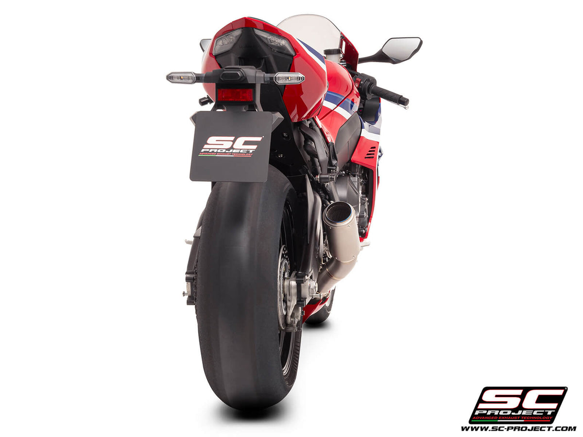 HONDA CBR1000RR-R (2024-2026) CR-T titanium exhaust, with titanium exhaust valve