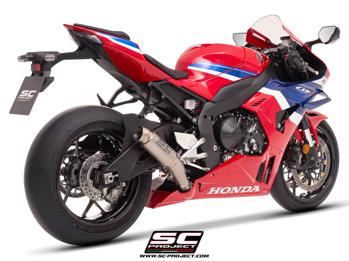 HONDA CBR1000RR-R (2024-2026) GP70-R titanium exhaust, with titanium exhaust valve