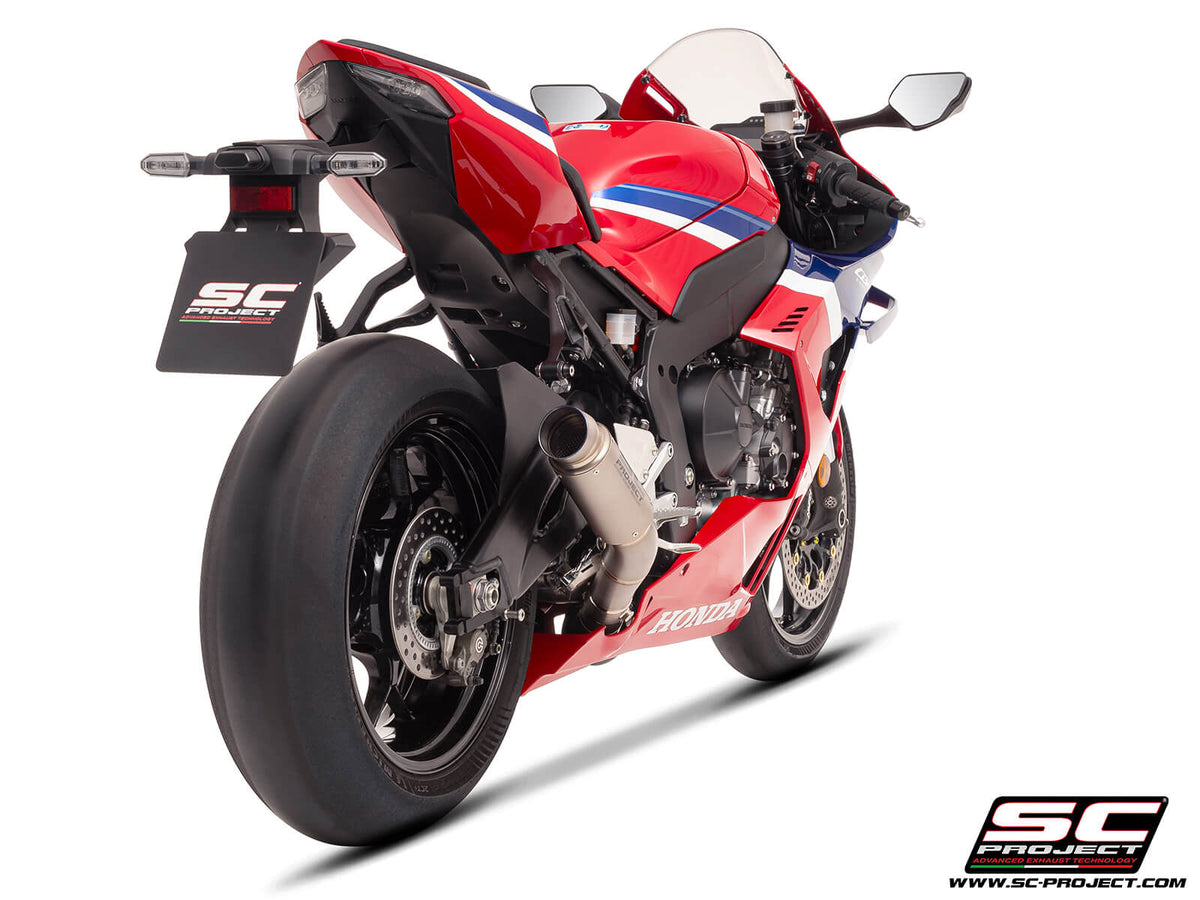 HONDA CBR1000RR-R (2024-2026) GP70-R titanium exhaust, with titanium exhaust valve