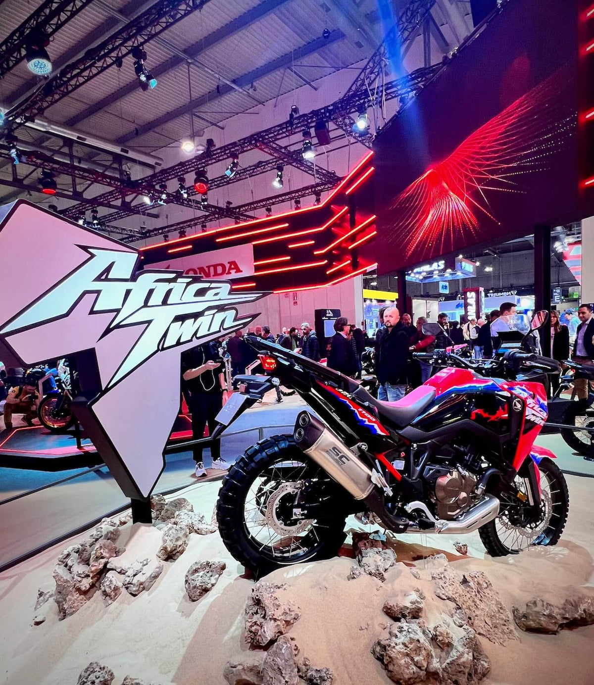 Honda CRF1100L AFRICA TWIN (2024-2026) - ADVENTURE Adventure-R titanium exhaust