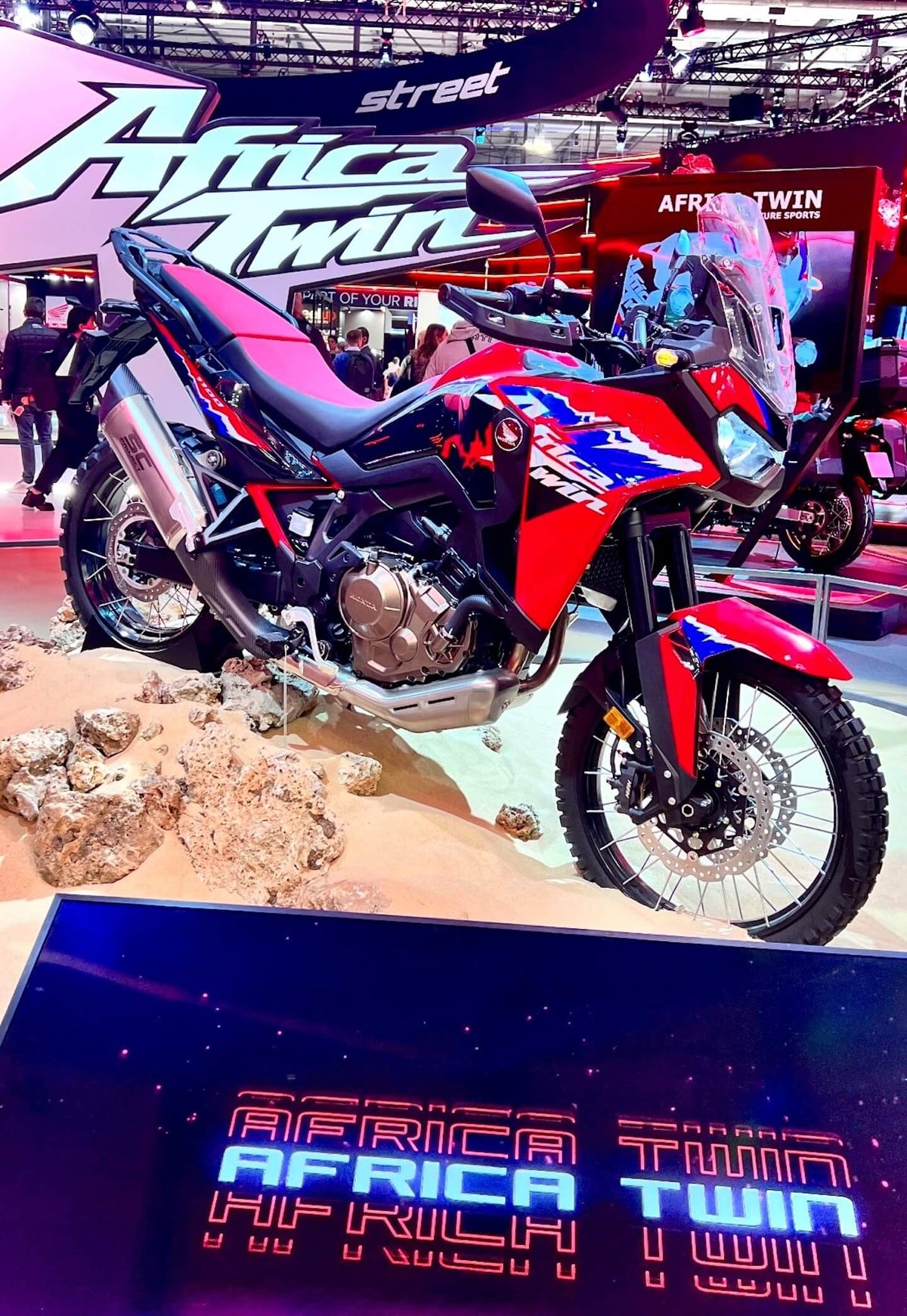 Honda CRF1100L AFRICA TWIN (2024-2026) - ADVENTURE Adventure-R titanium exhaust