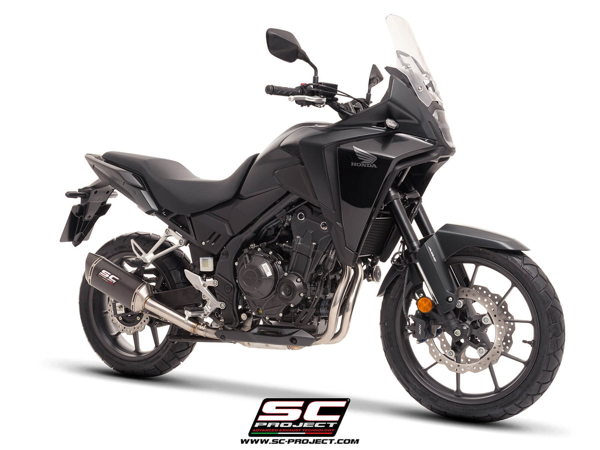 Honda NX500 (2024-2026) SC1-S carbon fibre exhaust
