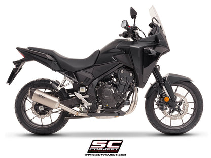 Honda NX500 (2024-2026) SC1-S titanium exhaust