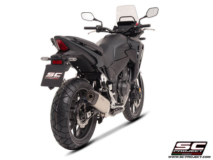 Honda NX500 (2024-2026) SC1-S titanium exhaust