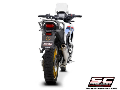 HONDA XL750 Transalp (2025-2026) Rally Raid Muffler, Titanium