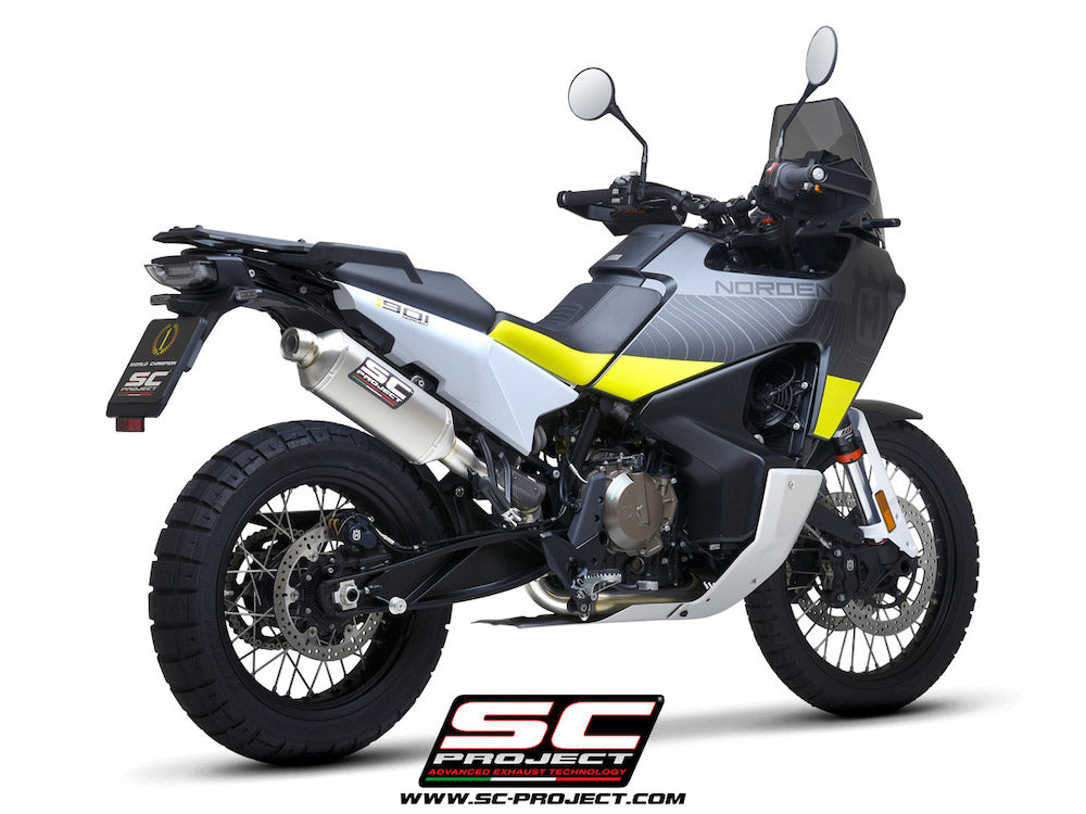 HUSQVARNA NORDEN 901 (2024-2026) De-cat link compatible with slip-on range and original muffler (muffler not included)