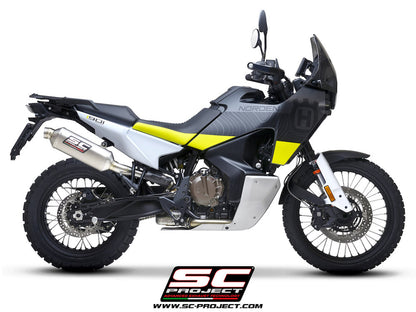 HUSQVARNA NORDEN 901 (2022-2023) Rally Raid Muffler, Titanium, with Titanium end cap