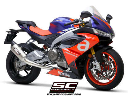 APRILIA RS 660 (2020 - 2024) Titanium Full Exhaust (2-1) with SC1-R Muffler
