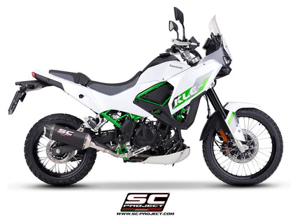 KAWASAKI KLE500 (2026) SC1-X carbon fibre exhaust (dual positions mounting*)