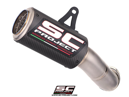 KAWASAKI Ninja 1100SX - SE (2025 - 2026) CR-T carbon fibre exhaust, with stoneguard grid