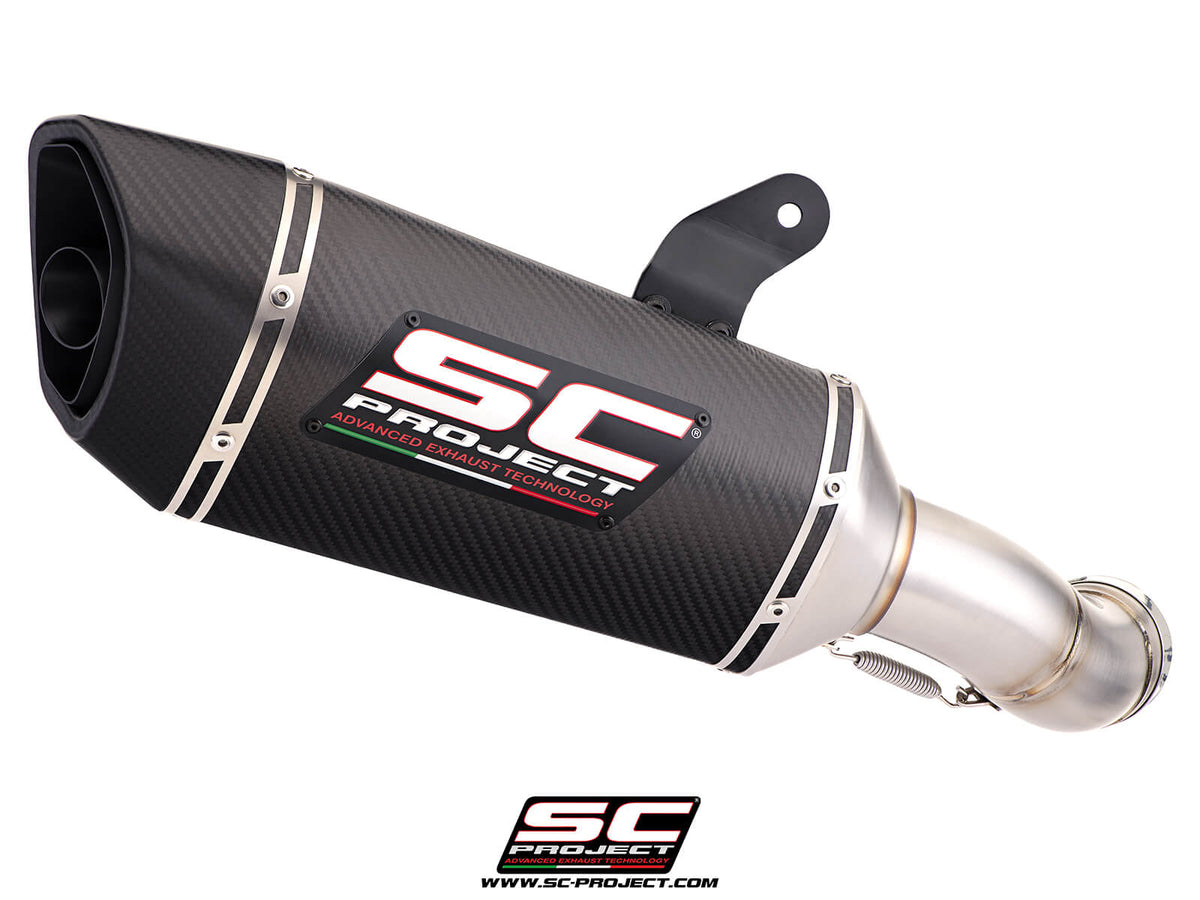 KAWASAKI Ninja 1100SX - SE (2025 - 2026) SC1-R carbon fibre exhaust (dual mounting for side case*)