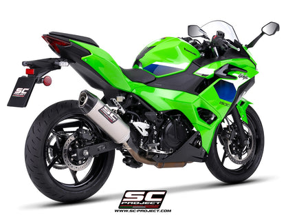 KAWASAKI NINJA 500 (2024 - 2026) SC1-X titanium exhaust