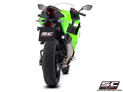 KAWASAKI NINJA 500 (2024 - 2026) SC1-X titanium exhaust