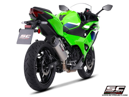 KAWASAKI NINJA 500 (2024 - 2026) SC1-X titanium exhaust