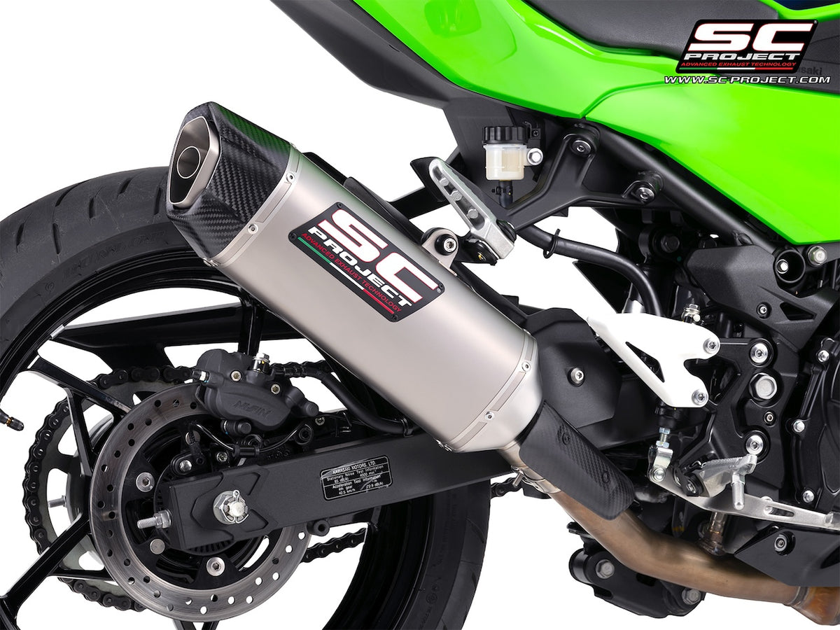 KAWASAKI NINJA 500 (2024 - 2026) SC1-X titanium exhaust