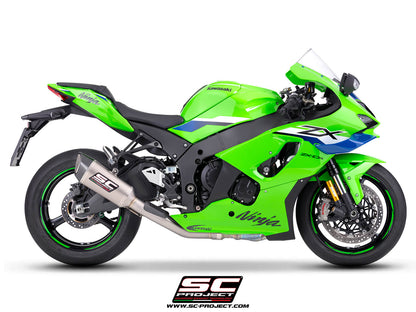 KAWASAKI NINJA ZX-10R - RR (2026) SC1-R titanium exhaust, with de-cat link pipe, 250 mm
