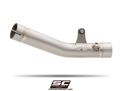 KAWASAKI NINJA ZX-6R (2024-2026) Central link pipe titanium, compatible with specific SC-Project range