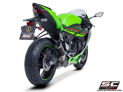 KAWASAKI NINJA ZX-6R (2024-2026) CR-T carbon exhaust