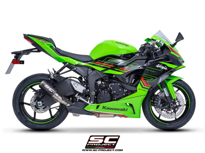 KAWASAKI NINJA ZX-6R (2024-2026) CR-T carbon exhaust
