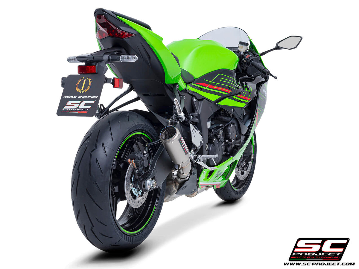 KAWASAKI NINJA ZX-6R (2024-2026) CR-T titanium exhaust