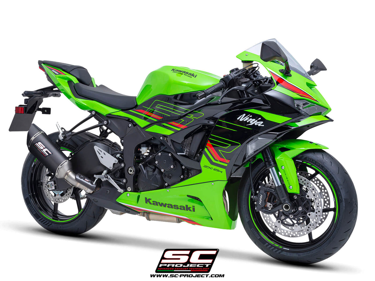 KAWASAKI NINJA ZX-6R (2024-2026) SC1-R carbon exhaust