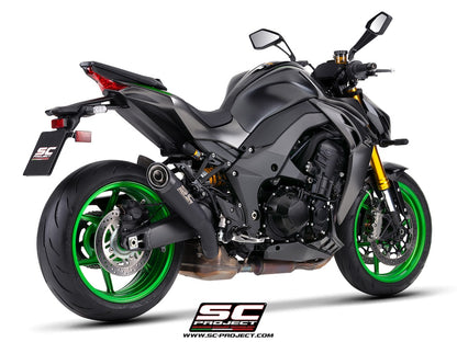 Kawasaki Z1100 - SE (2026) S1 titanium exhaust, matt black
