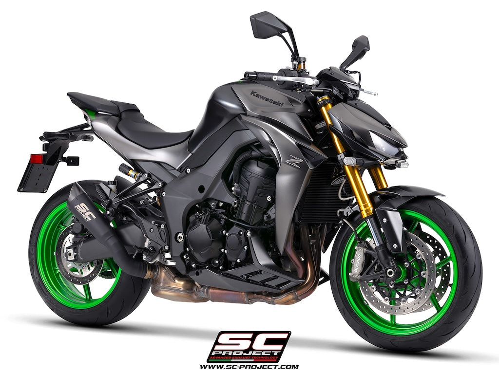 Kawasaki Z1100 - SE (2026) S1 titanium exhaust, matt black