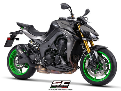 Kawasaki Z1100 - SE (2026) S1 titanium exhaust, matt black