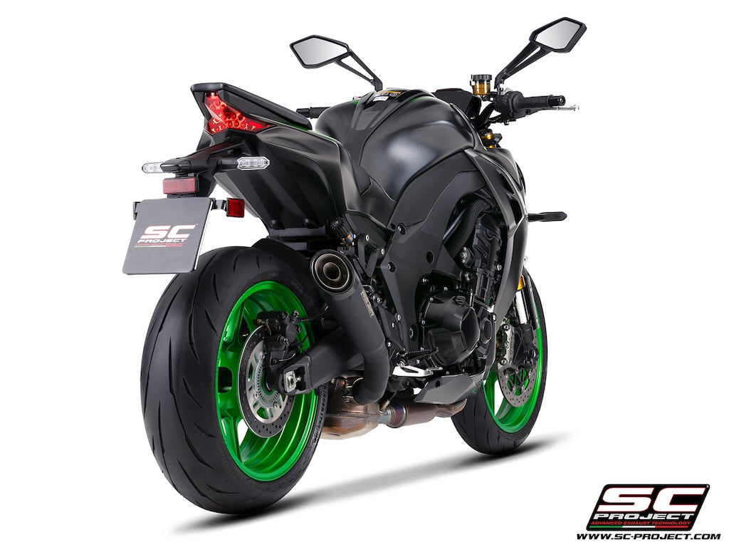 Kawasaki Z1100 - SE (2026) S1 titanium exhaust, matt black