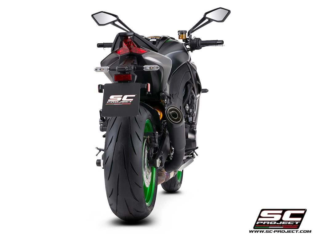 Kawasaki Z1100 - SE (2026) S1 titanium exhaust, matt black