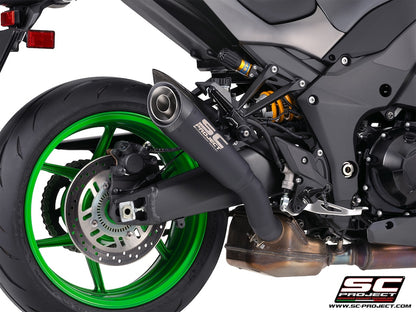 Kawasaki Z1100 - SE (2026) S1 titanium exhaust, matt black