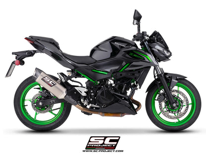 KAWASAKI Z500 (2024 - 2026) SC1-X titanium exhaust