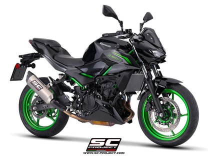KAWASAKI Z500 (2024 - 2026) SC1-X titanium exhaust