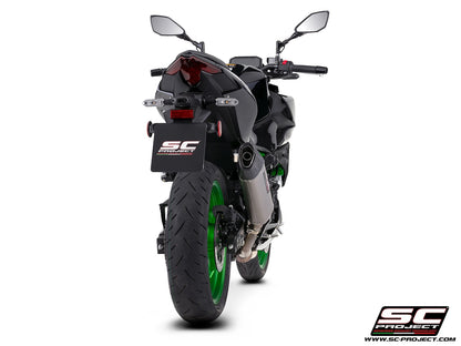 KAWASAKI Z500 (2024 - 2026) SC1-X titanium exhaust