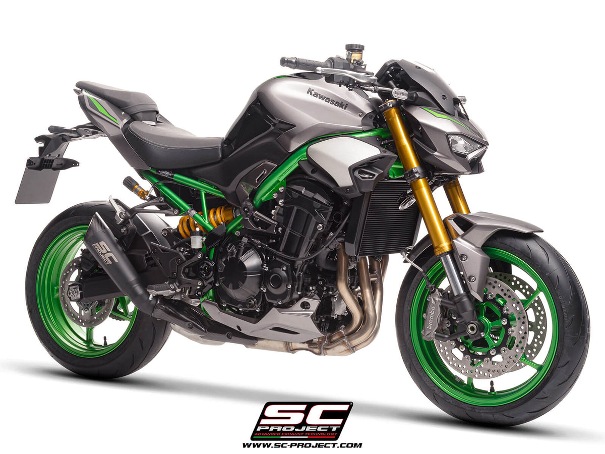 KAWASAKI Z900 (2025-2026) S1 titanium exhaust, matt black