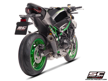 KAWASAKI Z900 (2025-2026) S1 titanium exhaust, matt black