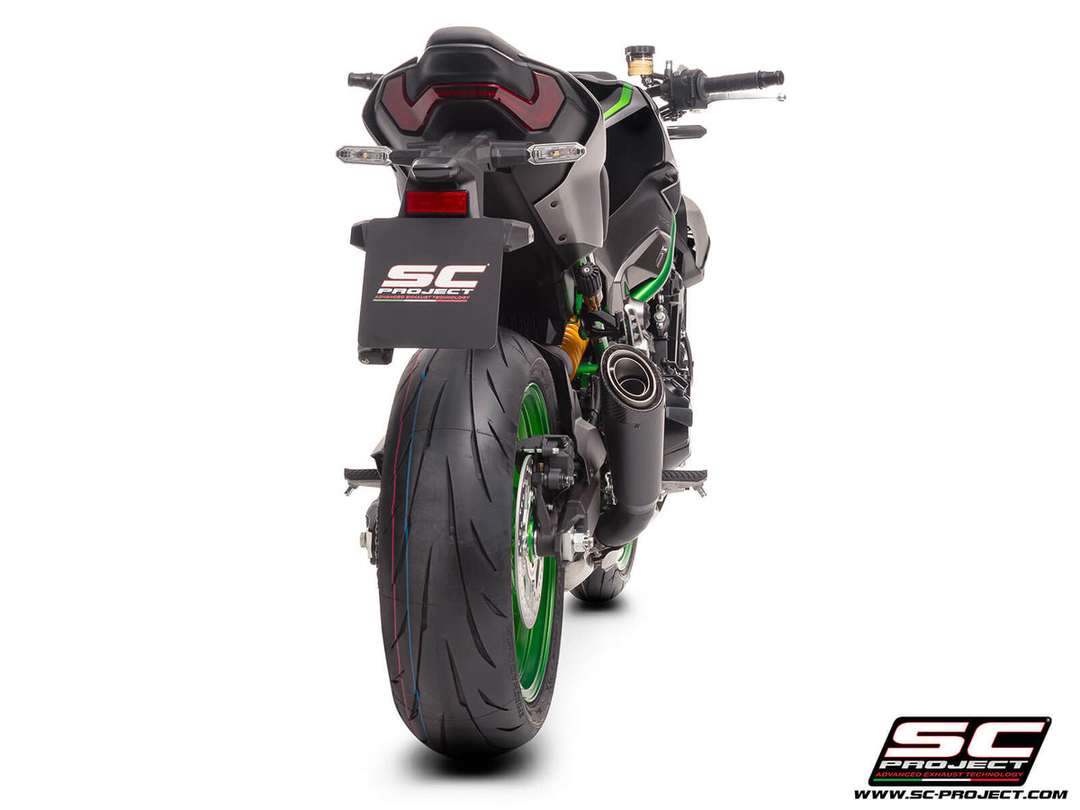 KAWASAKI Z900 (2025-2026) S1 titanium exhaust, matt black