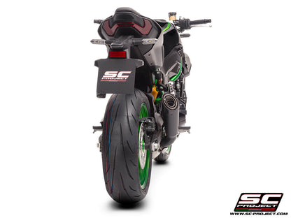 KAWASAKI Z900 (2025-2026) S1 titanium exhaust, matt black
