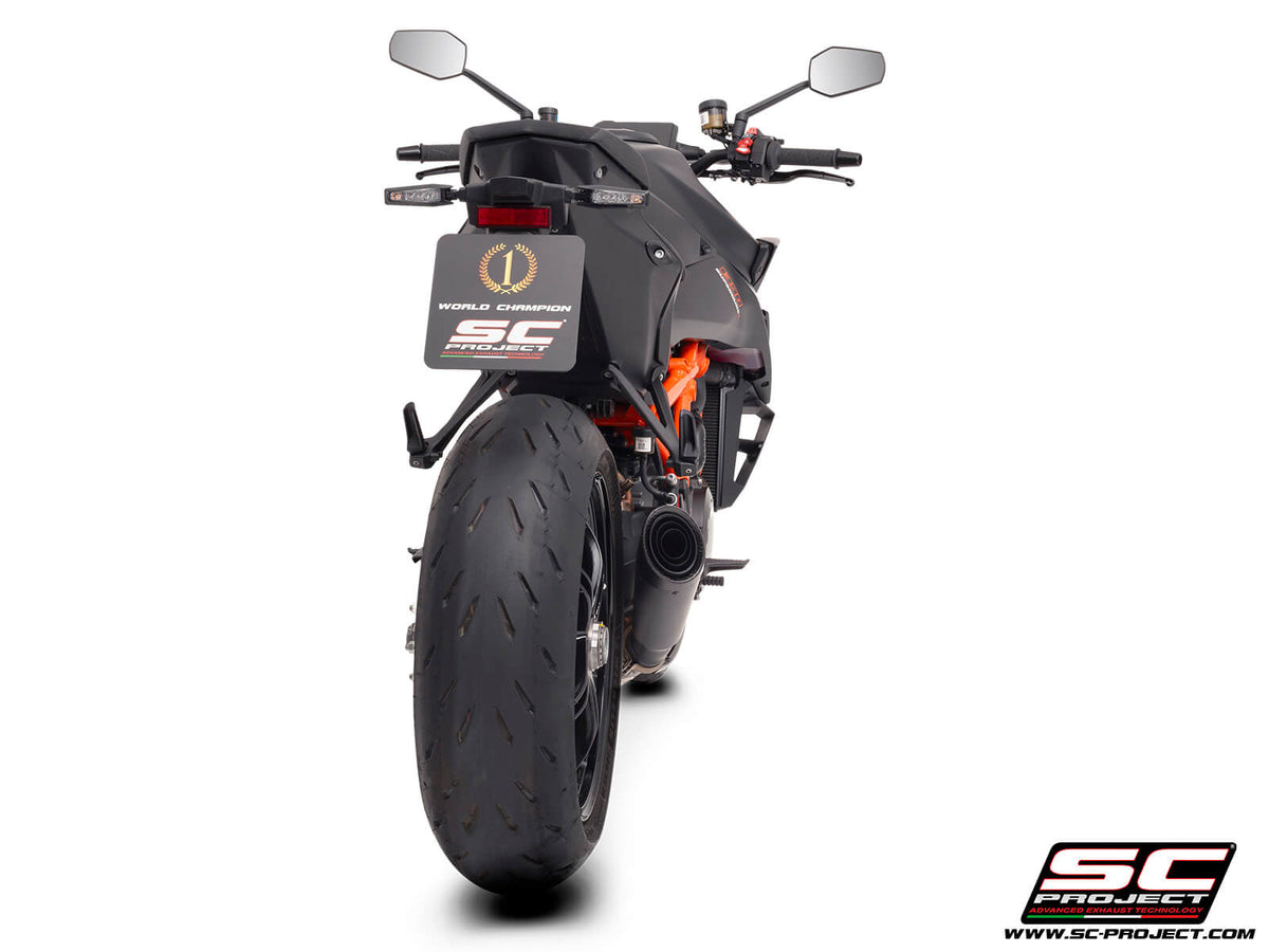 KTM 1390 SUPER DUKE R (2024-2026) S1 titanium exhaust, matt black