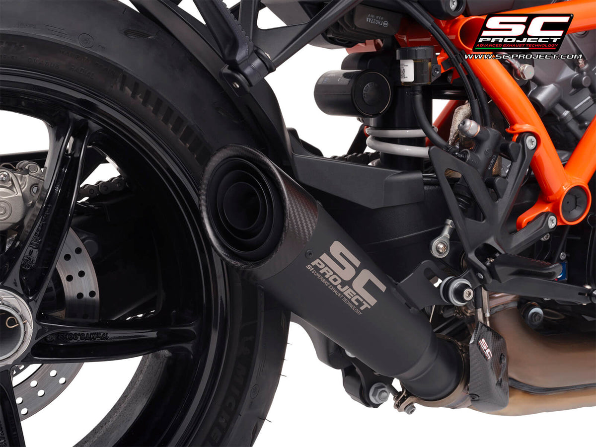 KTM 1390 SUPER DUKE R (2024-2026) S1 titanium exhaust, matt black