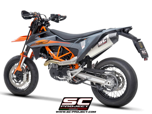 KTM 690 SMC R / 690 ENDURO R (2021 - 2024) X-Plorer II GT titanium exhaust