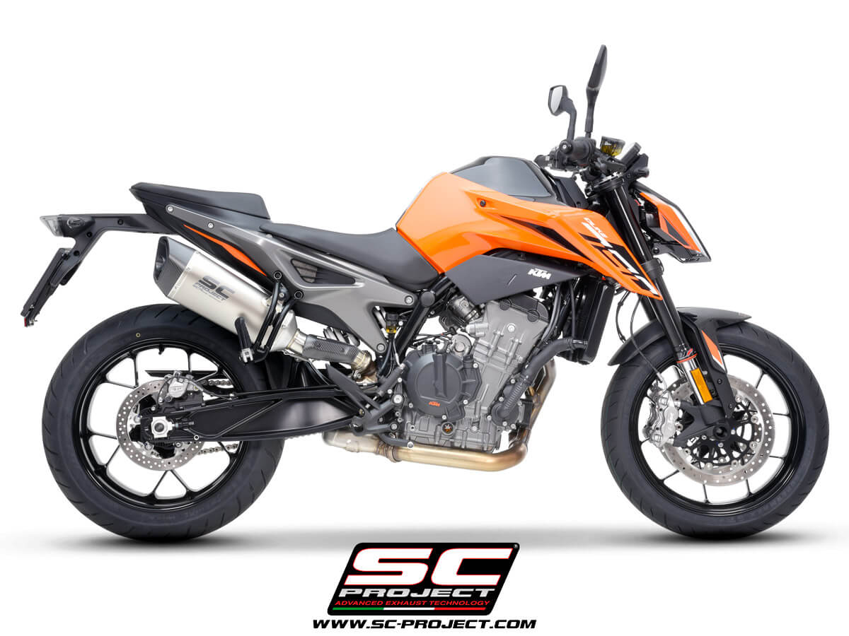 KTM 790 DUKE (2023-2024) SC1-R titanium exhaust