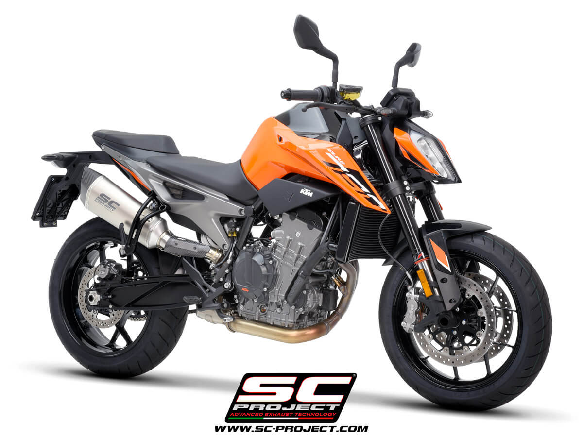 KTM 790 DUKE (2023-2024) SC1-R titanium exhaust