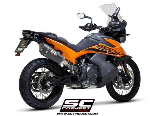 KTM 890 ADVENTURE R (2025-2026) SC1-R carbon fibre exhaust