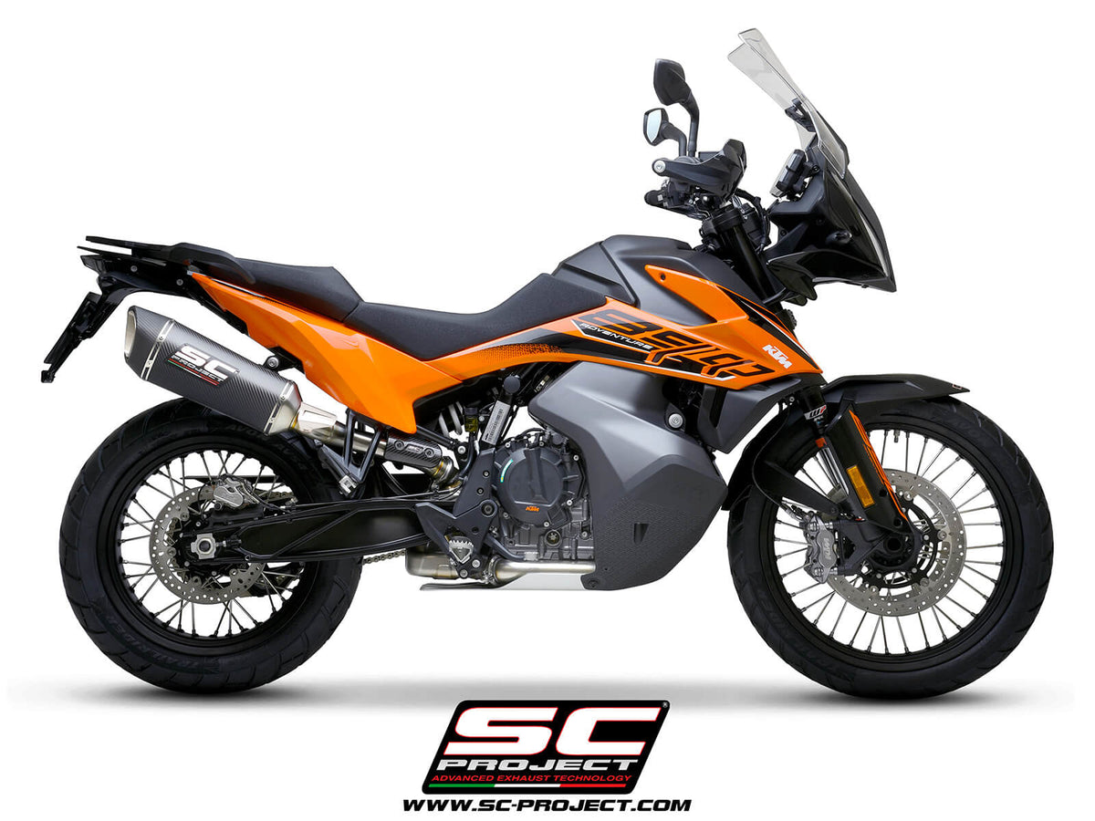 KTM 890 ADVENTURE R (2025-2026) SC1-R carbon fibre exhaust
