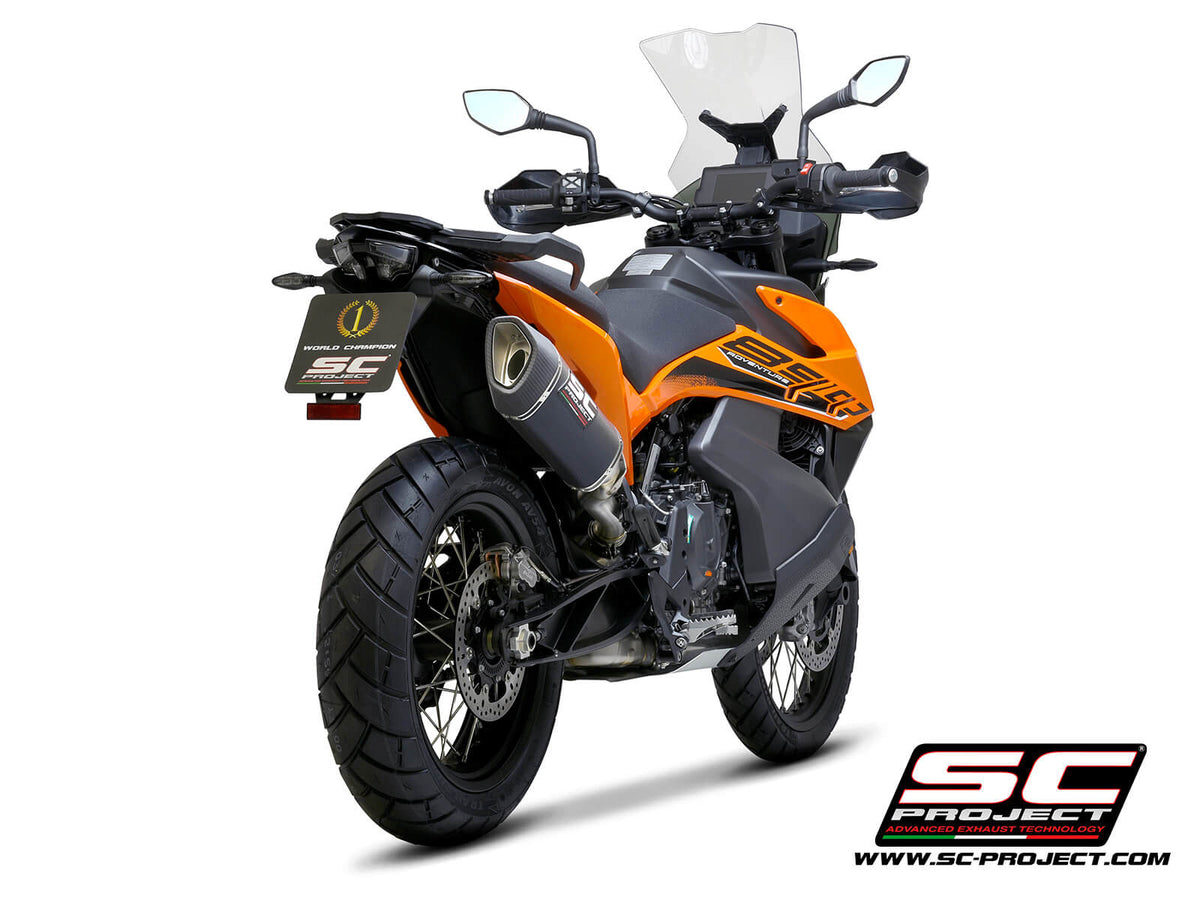 KTM 890 ADVENTURE R (2025-2026) SC1-R carbon fibre exhaust