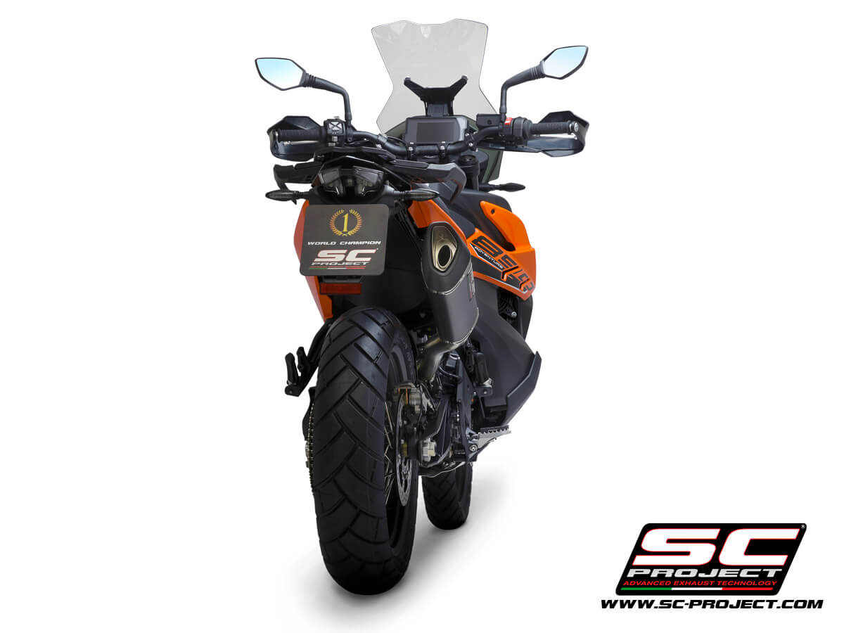 KTM 890 ADVENTURE R (2025-2026) SC1-R carbon fibre exhaust