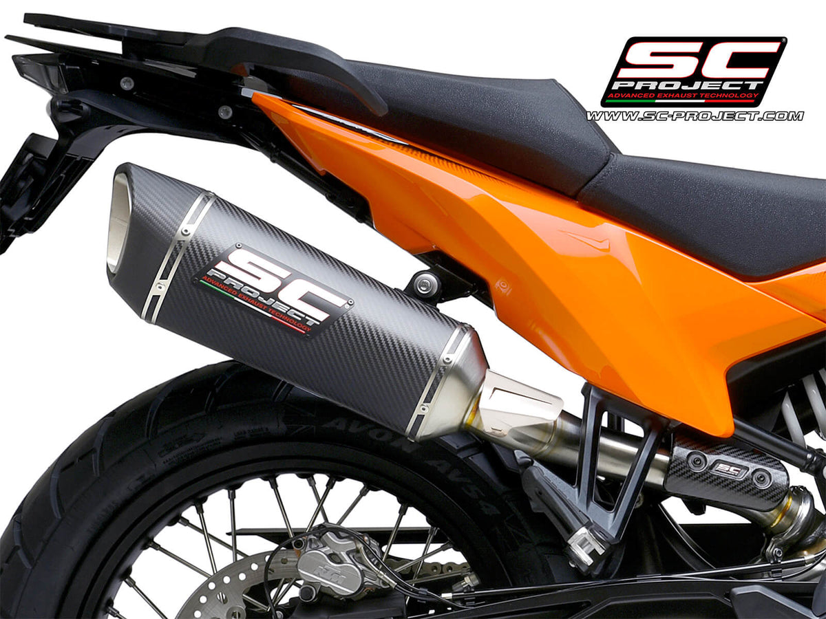 KTM 890 ADVENTURE R (2025-2026) SC1-R carbon fibre exhaust
