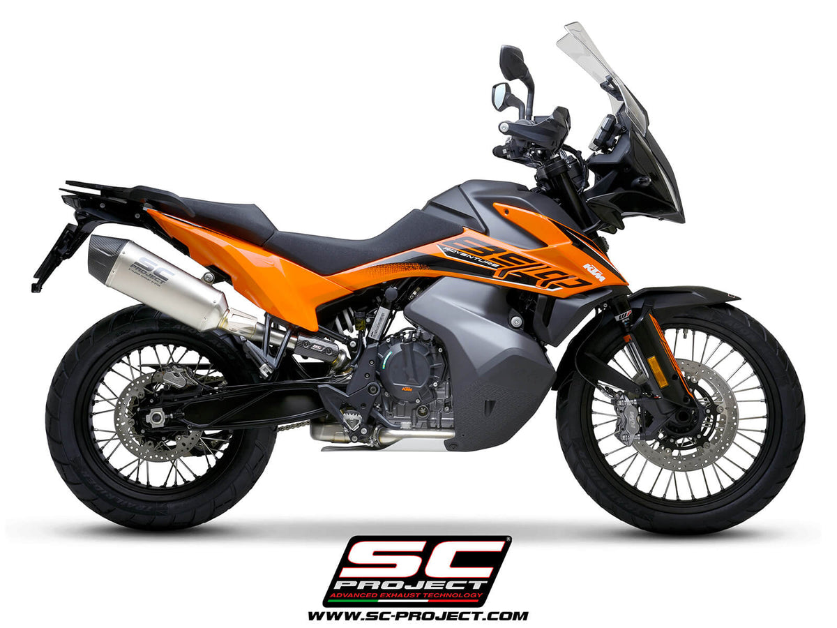 KTM 890 ADVENTURE R (2025-2026) X-Plorer II titanium exhaust